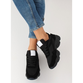 Nero E-102 Scarpe sportive nere 2