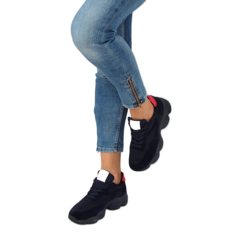 E-102 Scarpe sportive blu navy navy 2