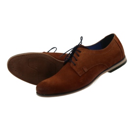 Nikopol Scarpe in pelle da uomo in pelle scamosciata 1709 cammello beige 5