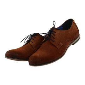 Nikopol Scarpe in pelle da uomo in pelle scamosciata 1709 cammello beige 3