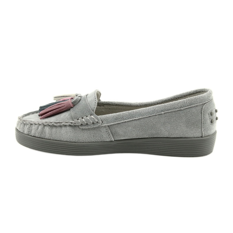 Mocassini in camoscio grigio da donna Filippo 661 2