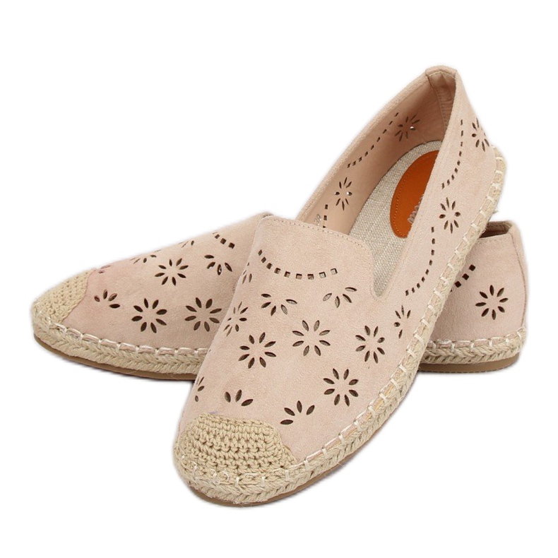 Espadrillas traforate beige 9023 Beige 1
