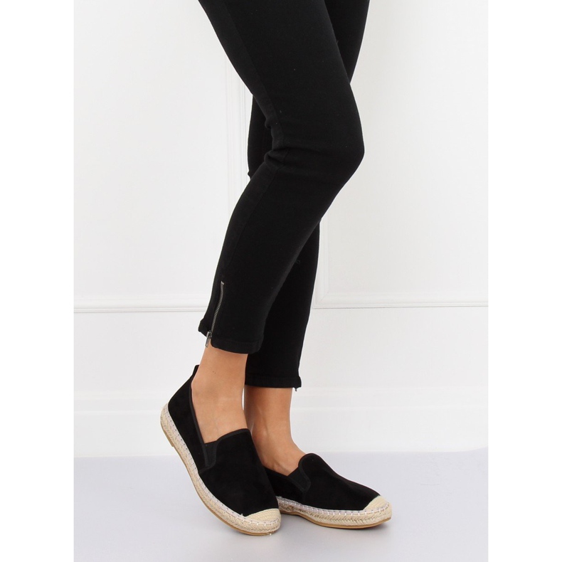 Espadrillas nere 1768-11 Nere nero 1