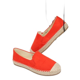 Espadrillas arancioni da donna 180-5 Orange arancia 1