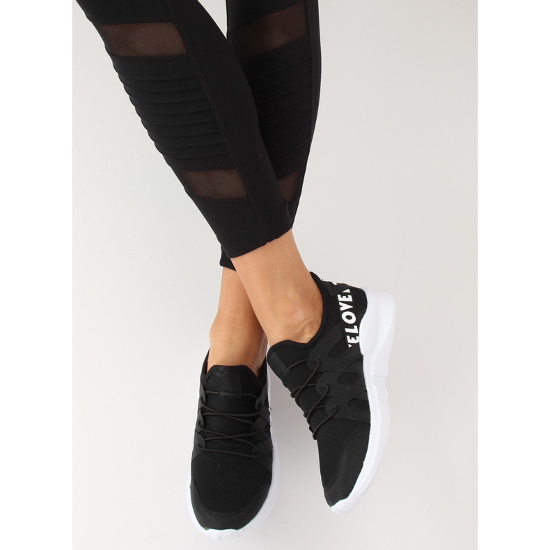 Nero R-392 Scarpe sportive nere 1