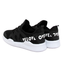 Nero R-392 Scarpe sportive nere 2