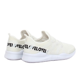 Scarpe sportive bianche R-392 White bianco 2