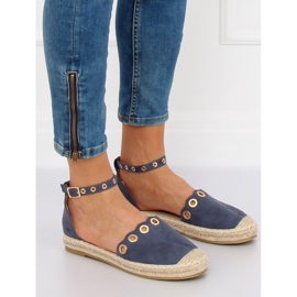 Espadrillas con cinturino LX170 Blu blu navy 2