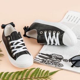 Sneakers basse nere nero 1