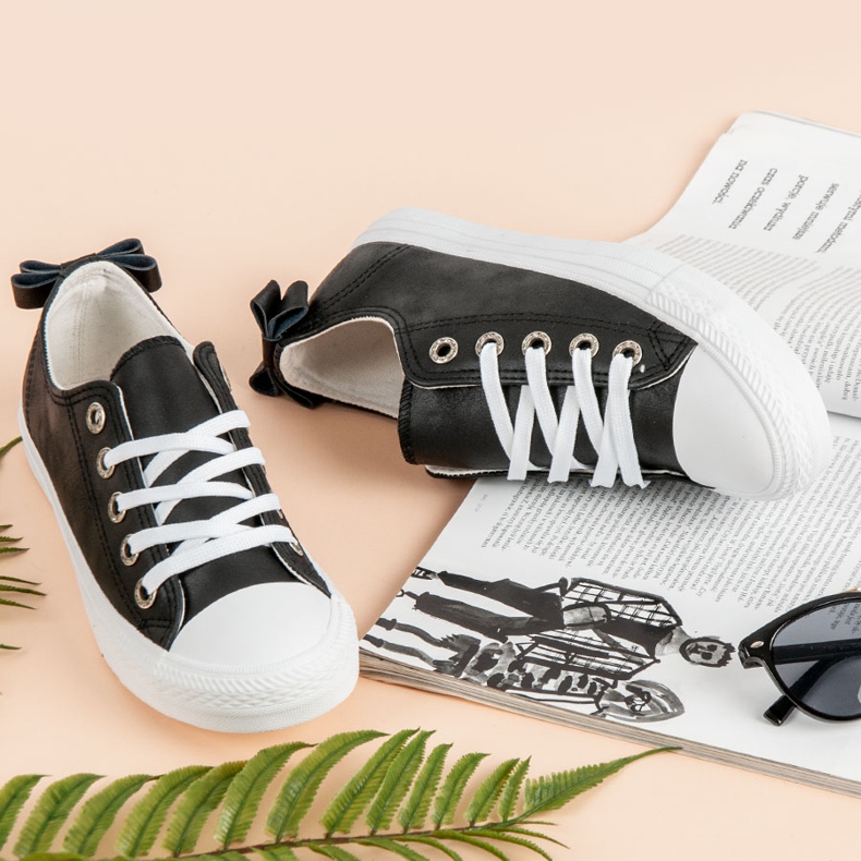 Sneakers basse nere nero 1