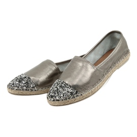 Espadrillas da donna Badura 6544 grigio 3