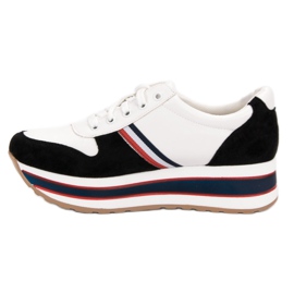 Seastar Scarpe da ginnastica alla moda bianco nero multicolore 1