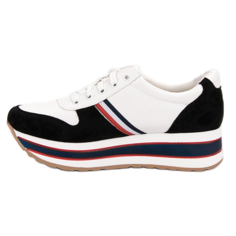 Seastar Scarpe da ginnastica alla moda bianco nero multicolore 1