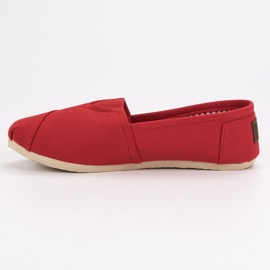 Slipons rossi classici rosso 1