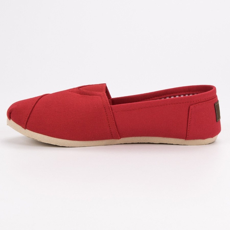 Slipons rossi classici rosso 1
