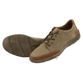 Scarpe uomo Badura 3524 beige/marrone 4
