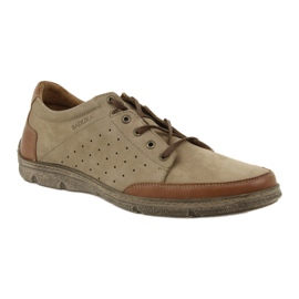 Scarpe uomo Badura 3524 beige/marrone 1