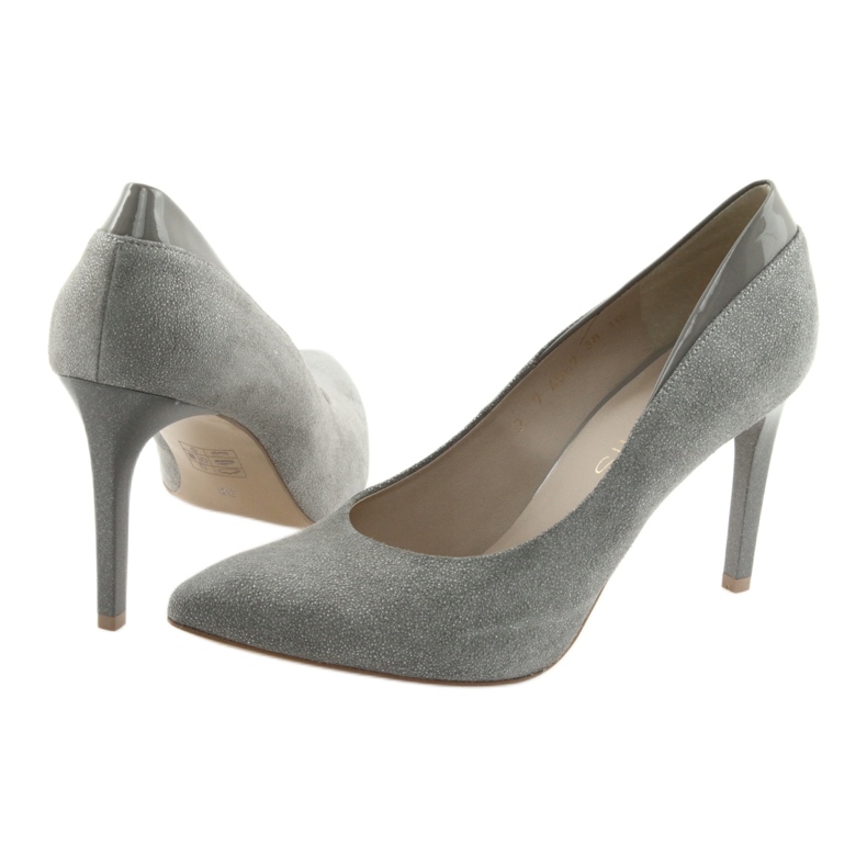 Décolleté con tacco alto scarpe da donna ANIS grigio 4