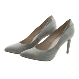Décolleté con tacco alto scarpe da donna ANIS grigio 3