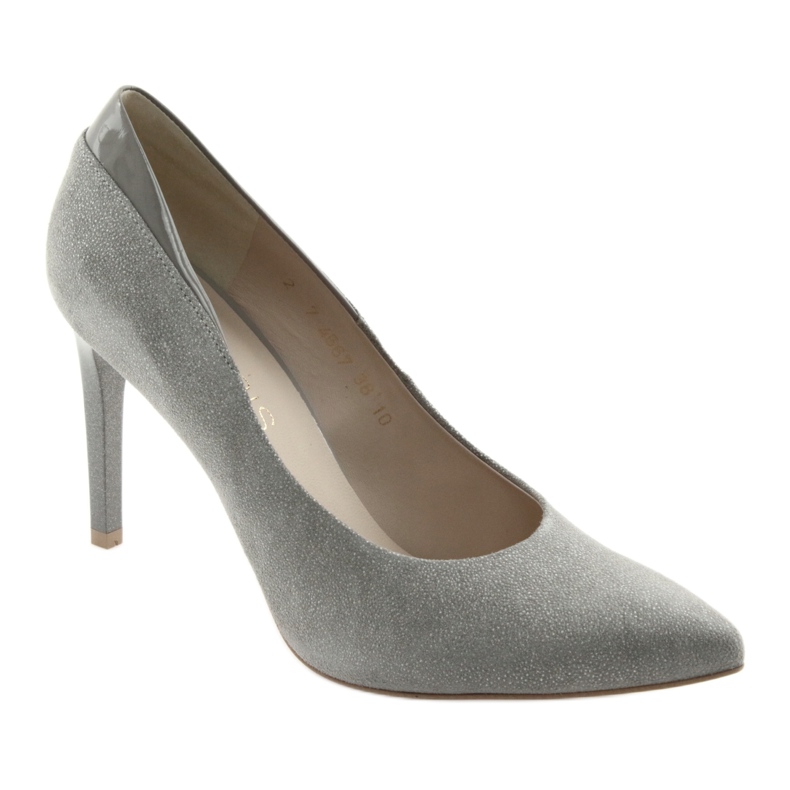 Décolleté con tacco alto scarpe da donna ANIS grigio 1