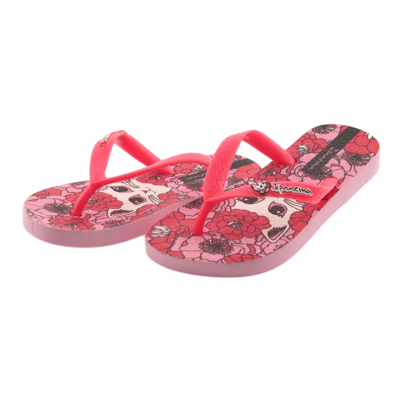 Ipanema Flip Flip delle ragazze rosso 4