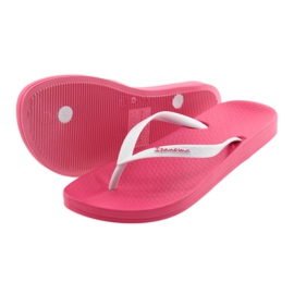 Infradito Ipanema 81030 per uso ricreativo bianca rosa 4