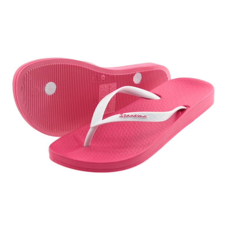Infradito Ipanema 81030 per uso ricreativo bianco rosa 4