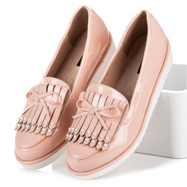 VICES Scarpe laccate a polvere rosa 2