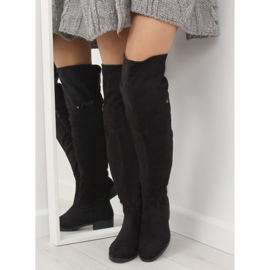 Stivali coscia neri 7531-PG Black II-GAT nero 1