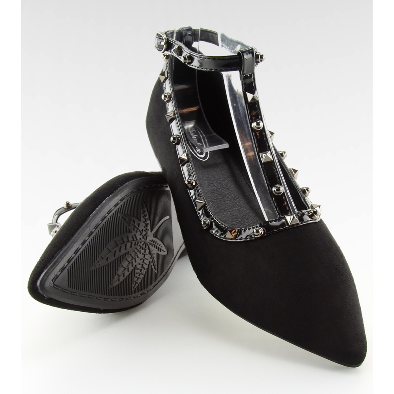 Ballerine con borchie nero 127-13 nero II-GAT 2