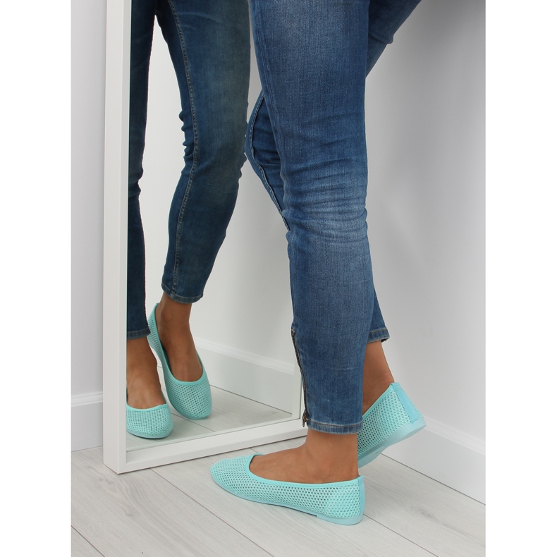 Ballerine alla menta piperita JX56 L.GREEN II-GAT verde 2