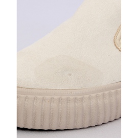 Sneakers senza lacci beige 107-40 Beige II-GAT 1