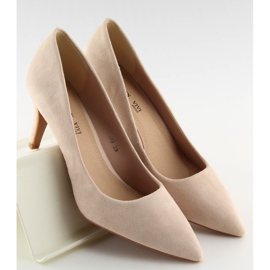 Décolleté con tacco a spillo 539 Beige II-GAT 1