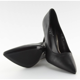 Décolleté da donna NF-08p Black II-GAT nero opaco 2