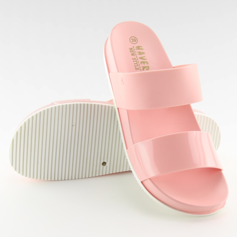 Pantofole in silicone rosa KM122 D. Rosa II-GAT 1