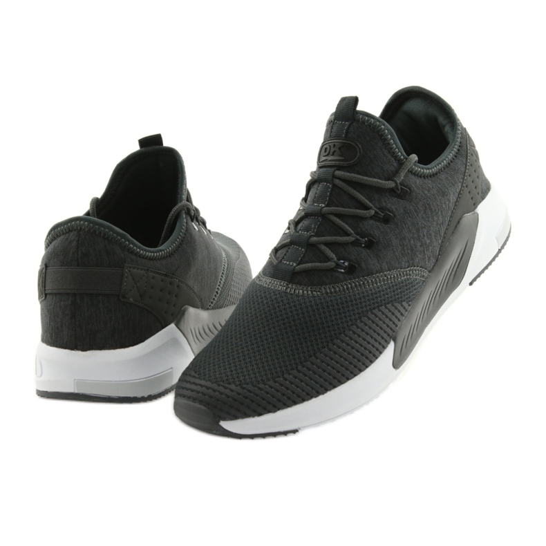 Scarpe sportive da uomo grigie DK 18470 grigio 4
