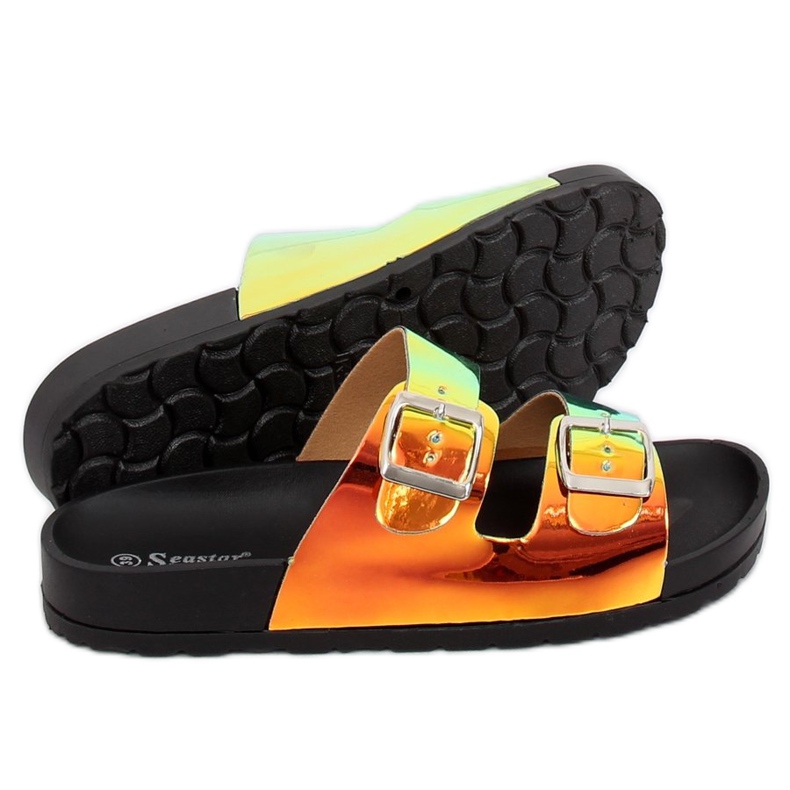 Nero BG28P Pantofole scholki nere benzina 2