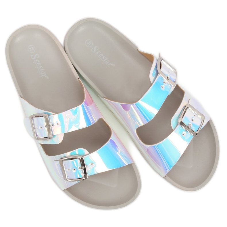 Grigio BG28P Pantofole grigie benzina 2