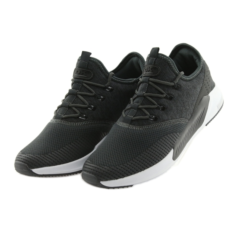 Scarpe sportive da uomo grigie DK 18470 grigio 3