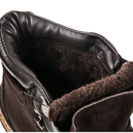 Haker Stivali stringati marrone 1