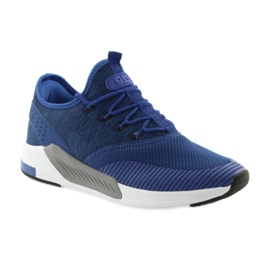 Scarpe sportive da uomo DK 18470 blu 1