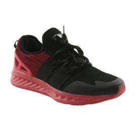 Scarpe sportive da uomo DK 18332 nere/rosse nero rosso 1