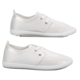 Super Mode Scarpe bianche classiche bianca 2
