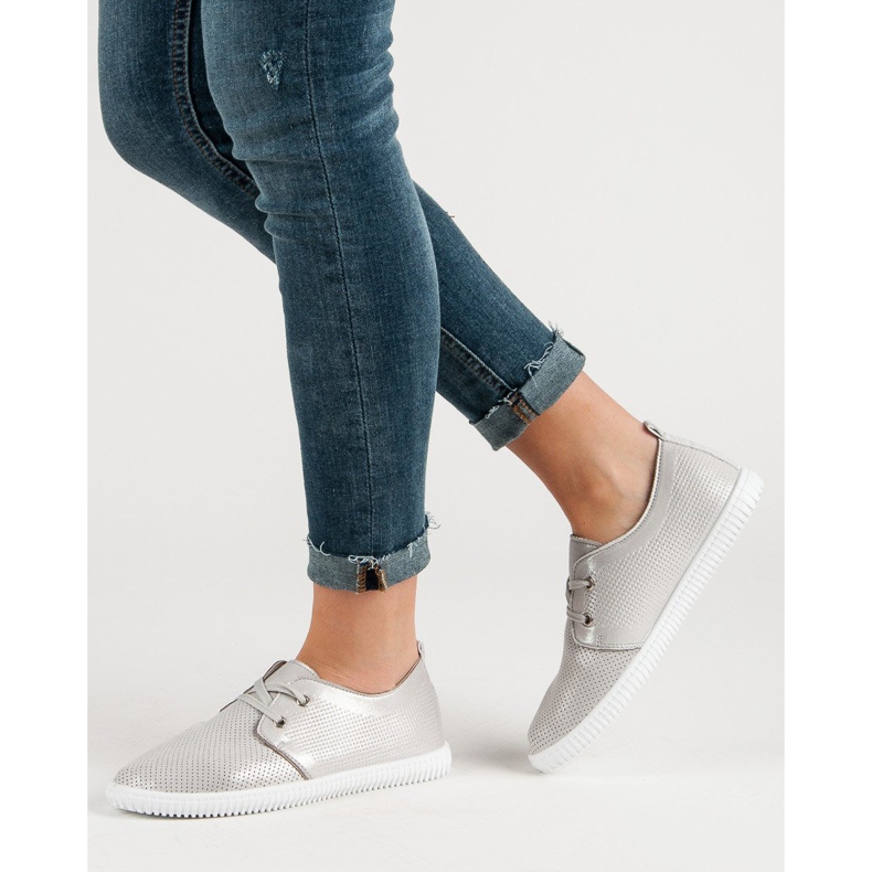 Super Mode Scarpe classiche grigie grigio 1