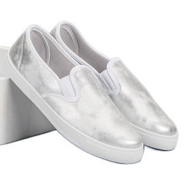 Slipons d'argento grigio 2