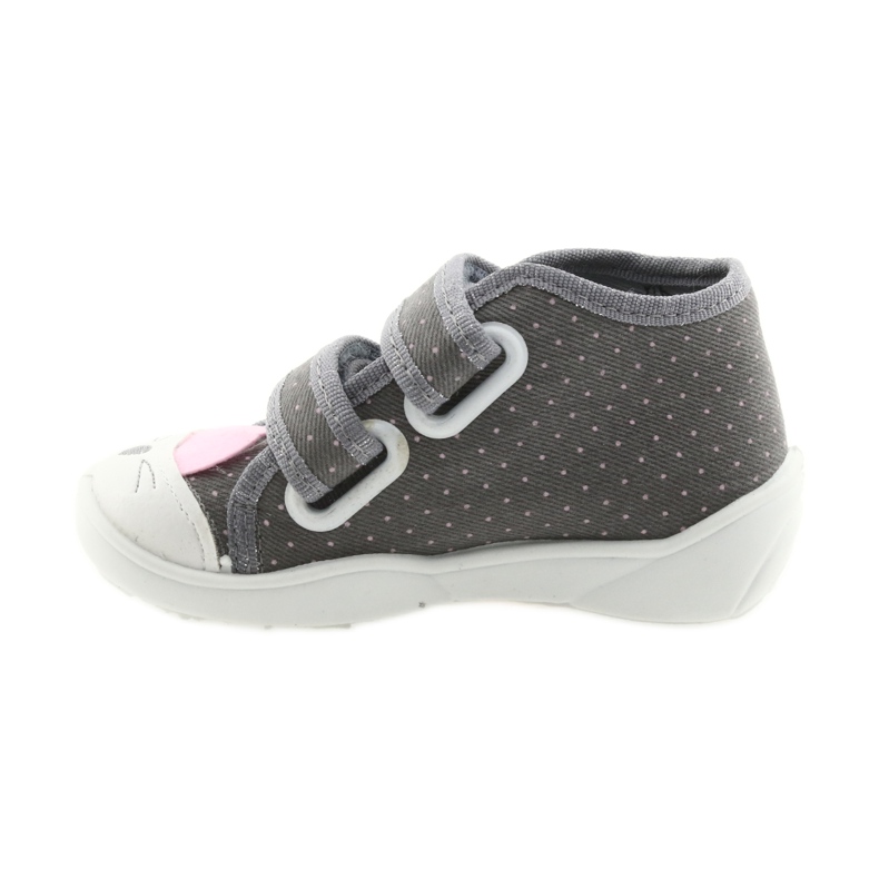 Scarpe per bambini Befado 212P059 grigio rosa 2