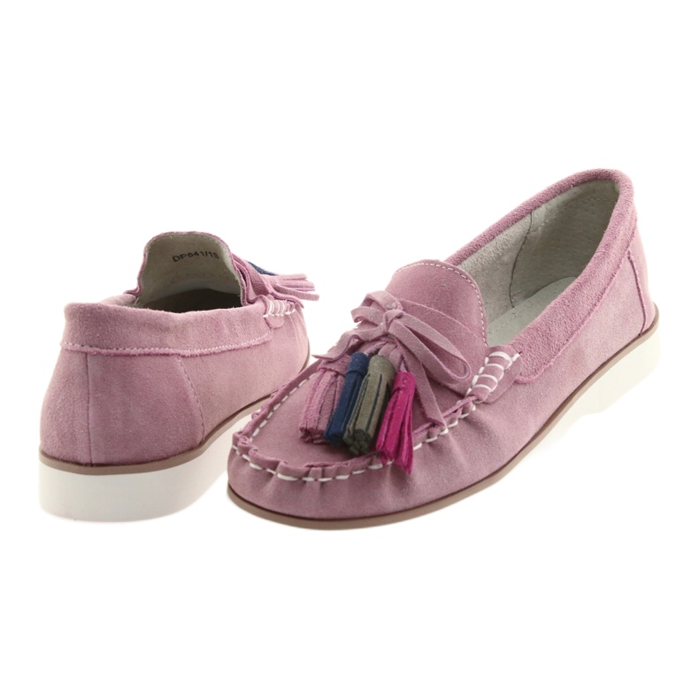 Comodi mocassini da donna Filippo 641 rosa 4
