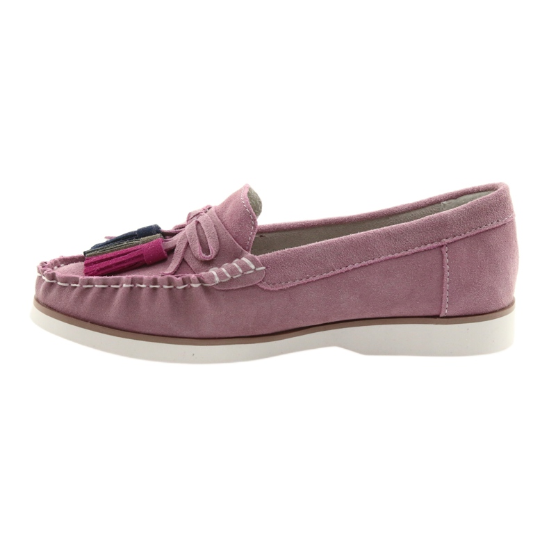 Comodi mocassini da donna Filippo 641 rosa 2