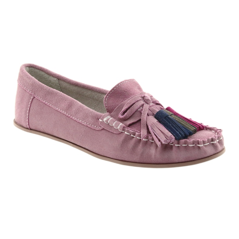 Comodi mocassini da donna Filippo 641 rosa 1