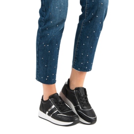 Comode scarpe da ginnastica nere nero 1